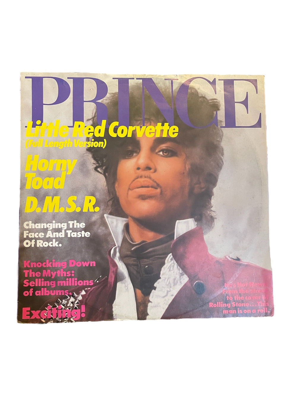 Prince – Little Red Corvette Horny Toad 12 Inch Vinyl Single UK W9436T Condition V Good
