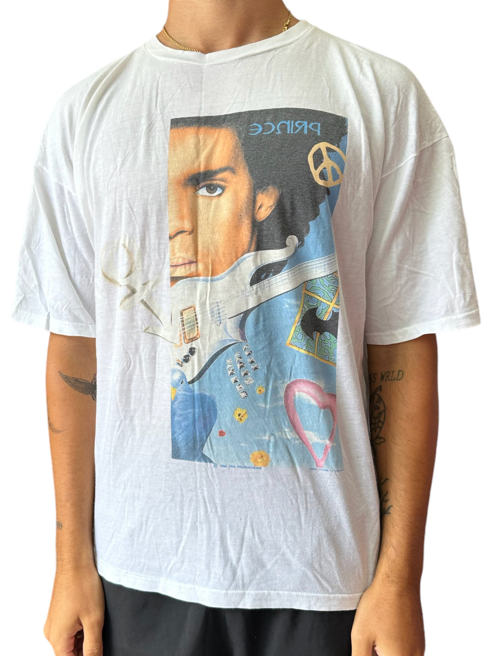 Prince – Vintage Original Tour Shirt NUDE TOUR 1990 Pre - Loved RARE