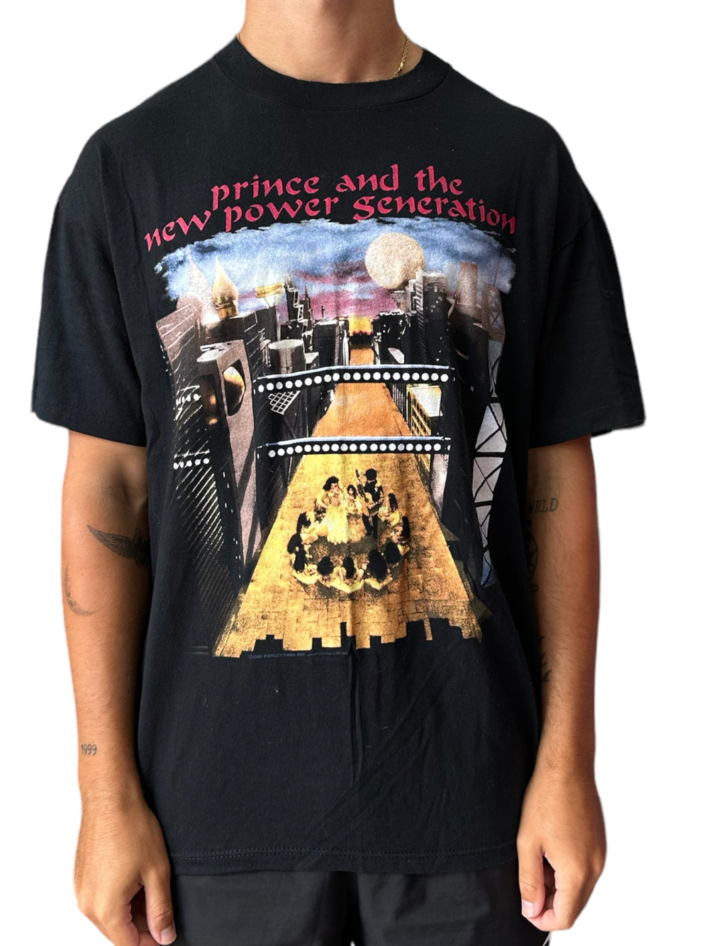 Prince – & The New Power Generation –– Love Symbol Vintage Original Tour Shirt ACT 1 Preloved: 1993