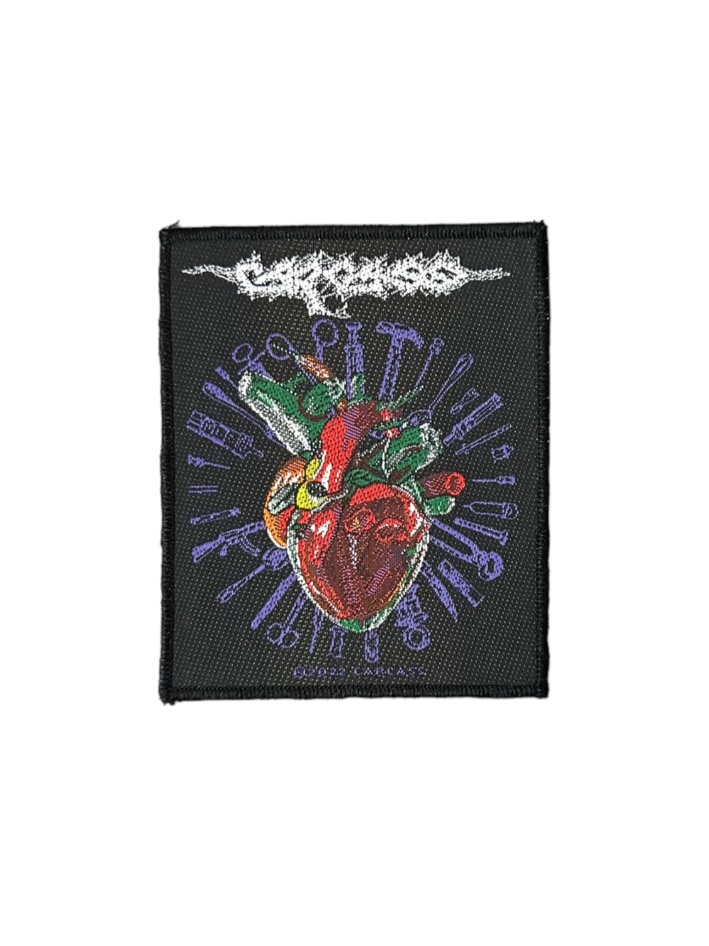 Carcass Rotten To The Gore Official Woven Patch Brand New