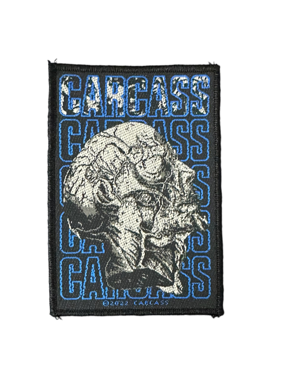 Carcass Necro Head Official Woven Patch Brand New