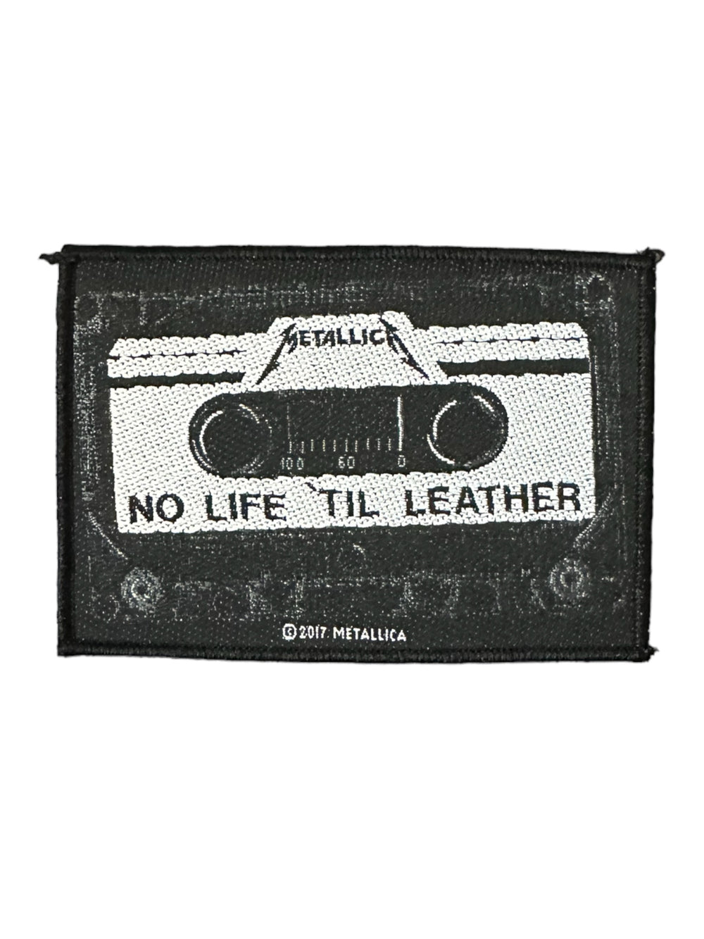 Metallica No Life 'Til Leather Official Woven Patch Brand New