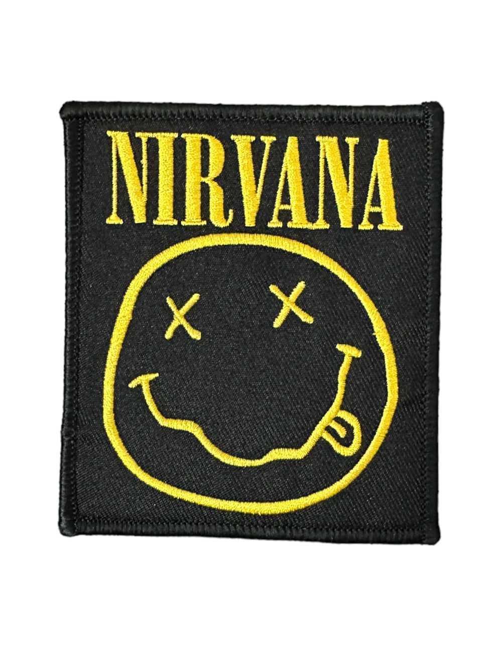 Nirvana Happy Face Official Woven Patch Brand New