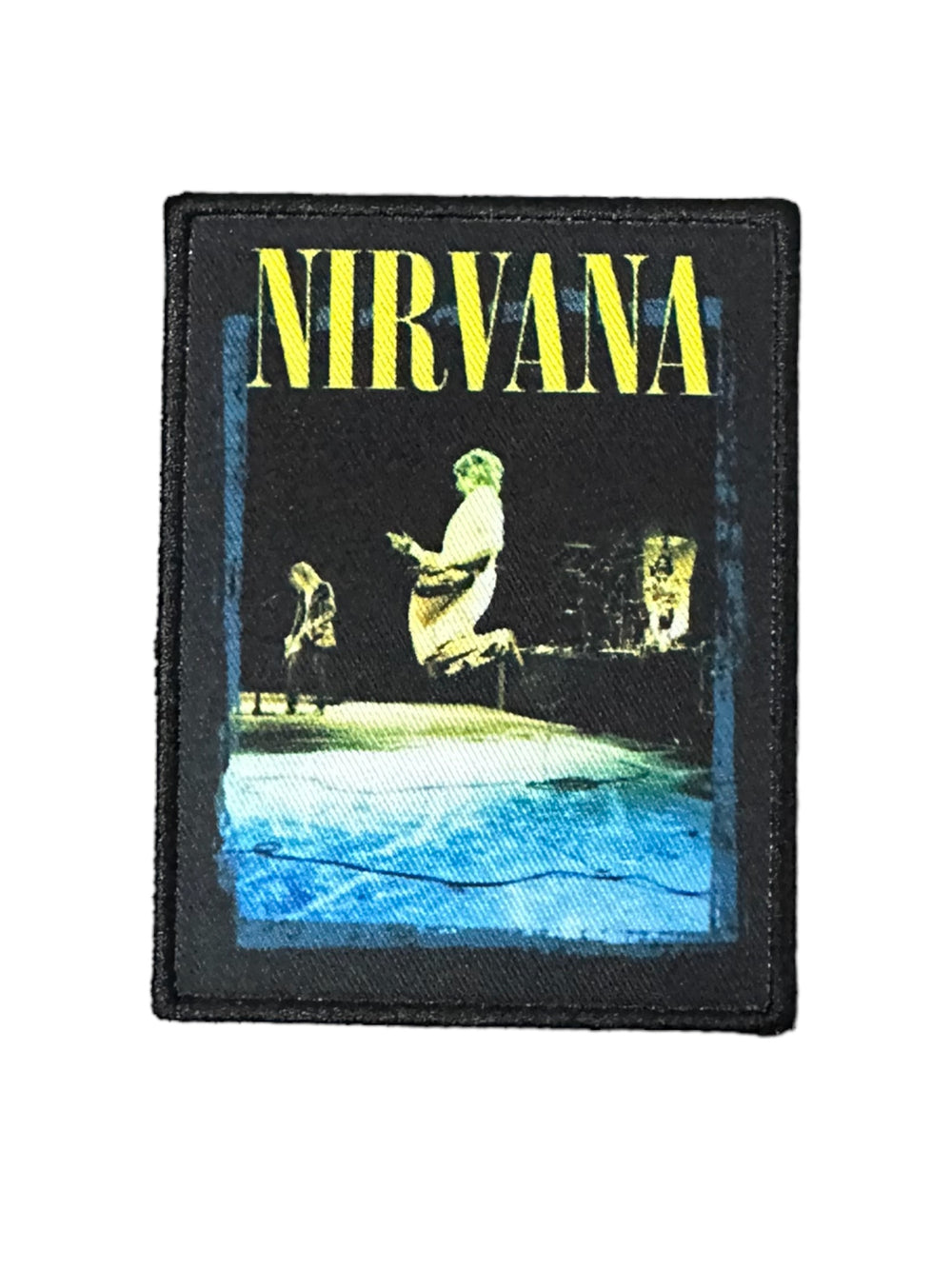 Nirvana Stage Jump Official Woven Patch Brand New