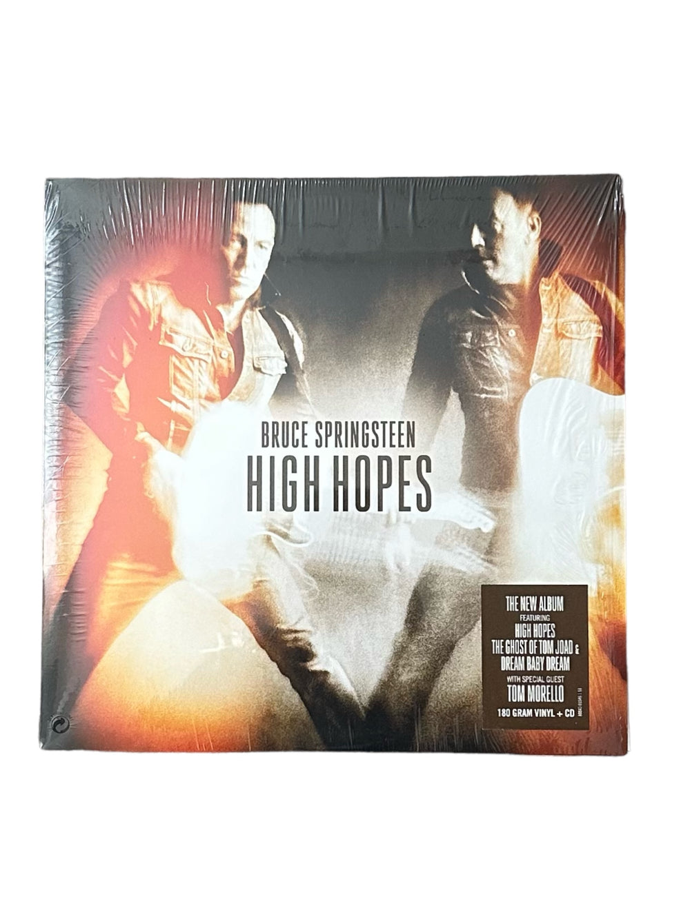 Bruce Springsteen High Hopes Double 180 Gram Vinyl & CD Set Shrink Wrap 2014