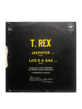 T. Rex ‎– Marc Bolan Jeepster / Life's A Gas 7 Inch Vinyl CBS 7653 France  Preloved: 1971