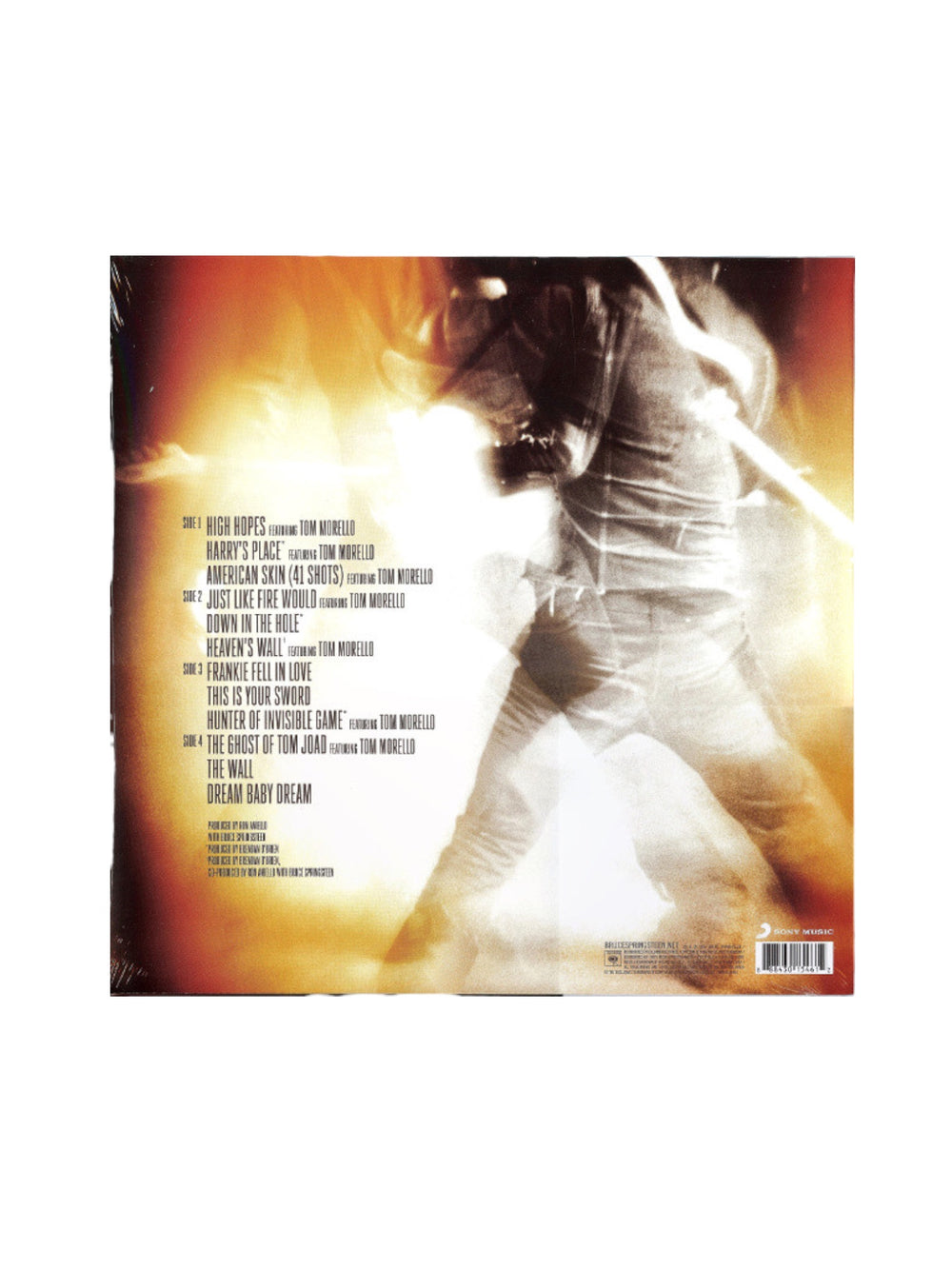 Bruce Springsteen High Hopes Double 180 Gram Vinyl & CD Set Shrink Wrap 2014