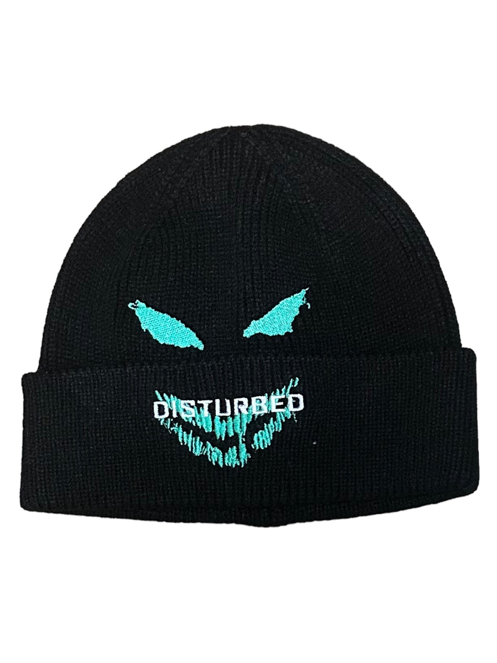 Disturbed - Green Face Official Beanie Hat One Size Fits All NEW