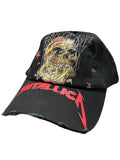 Metallica Skull One Distressed Trucker Cap: NEW