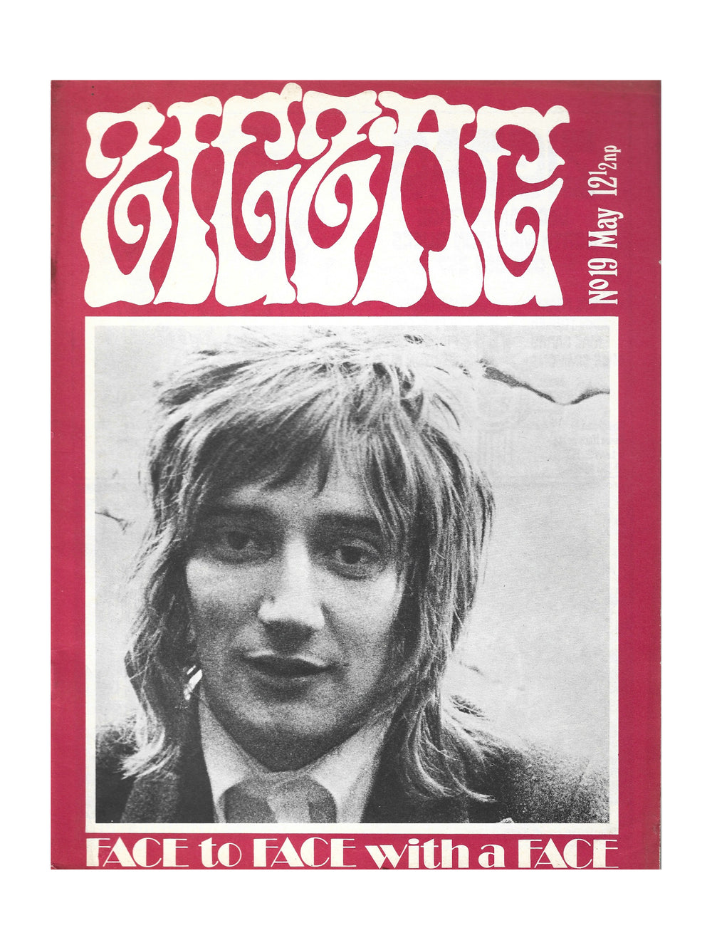 Rod Stewart ‎– The Faces ZigZag Magazine No 19 May Mint