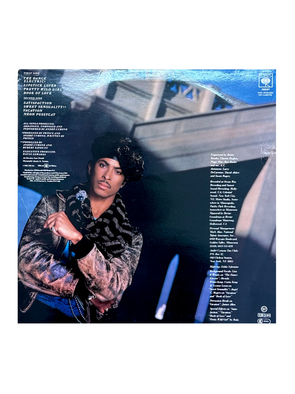 Prince – Andre Cymone AC Vinyl LP UK The Dance Electric Preloved: 1985