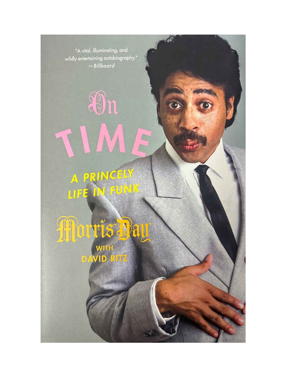 Prince – Morris Day On Time A Life In Funk Softback Book 224 Pages NEW:2020