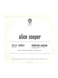 Alice Cooper  ‎– Hello Hurray 7 Inch Vinyl Portugal  Warner Bros. Records Preloved:1973