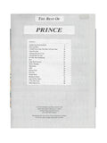 Prince – The Best Of TAB Book 98 Pages Printed In UK 1988 Inc Manic Monday