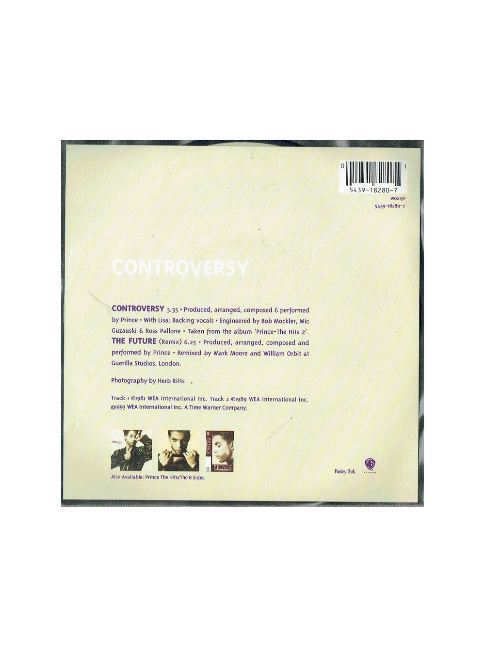 Prince – Controversy The Future 7 Inch  Picture Disc 04327