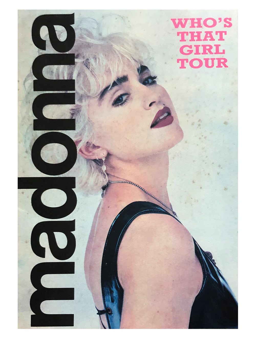 Madonna – Who's That Girl Tour Booklet Preloved:1987