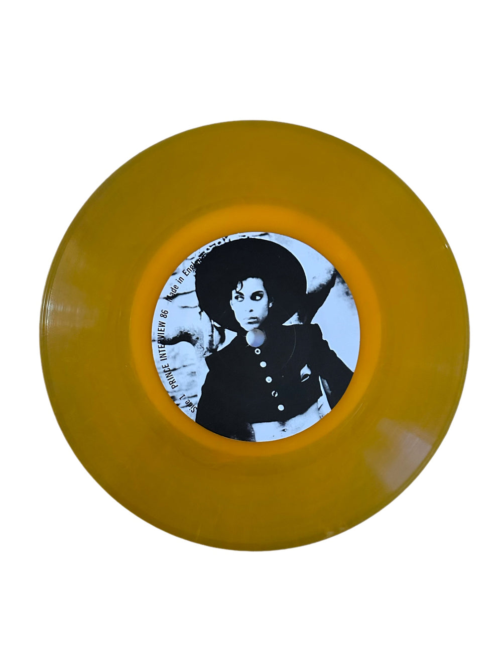 Prince – 7 Inch Interview Disc Orange Vinyl Parade