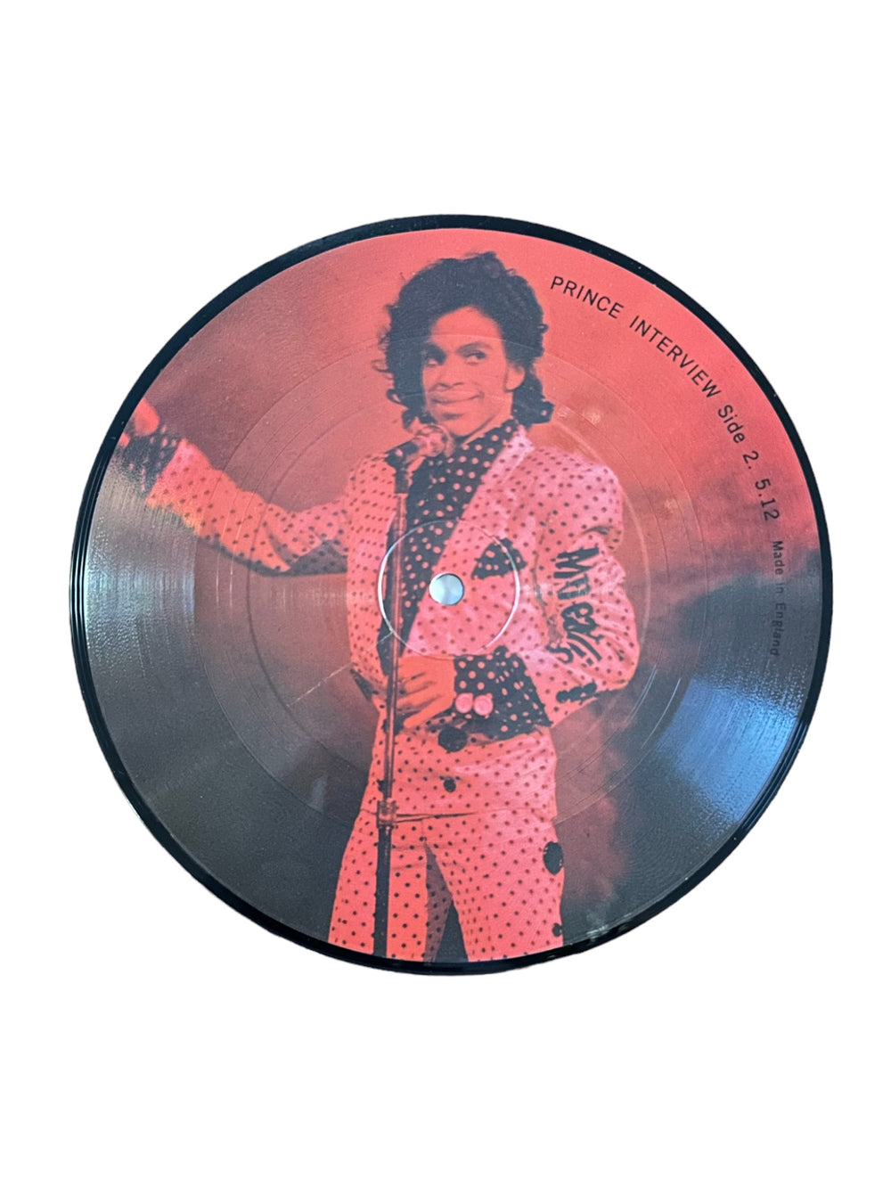 Prince 7 Inch Picture Disc Interview Lovesexy