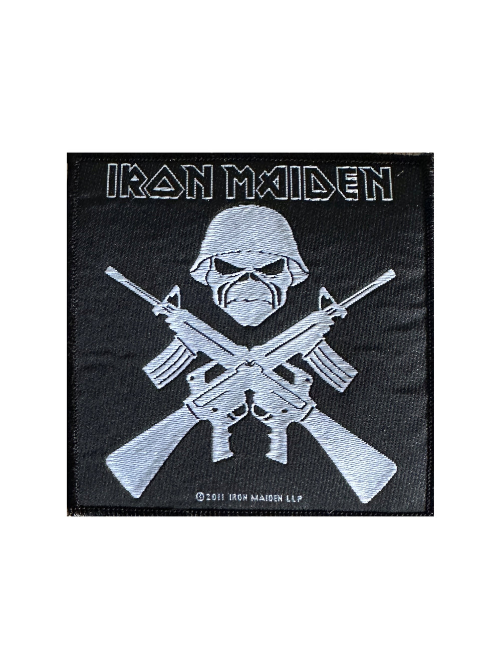 Iron Maiden Standard Woven Patch: Matter Of Life And Death 2011