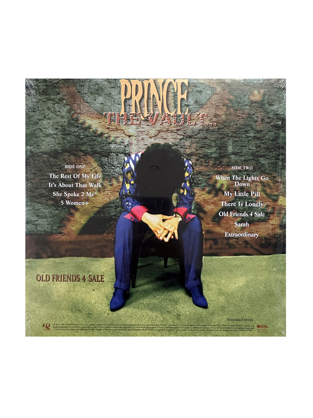 Prince - The Vault: Old Friends 4 Sale 1 LP Warner Reissue 23rd February 2024: NEW