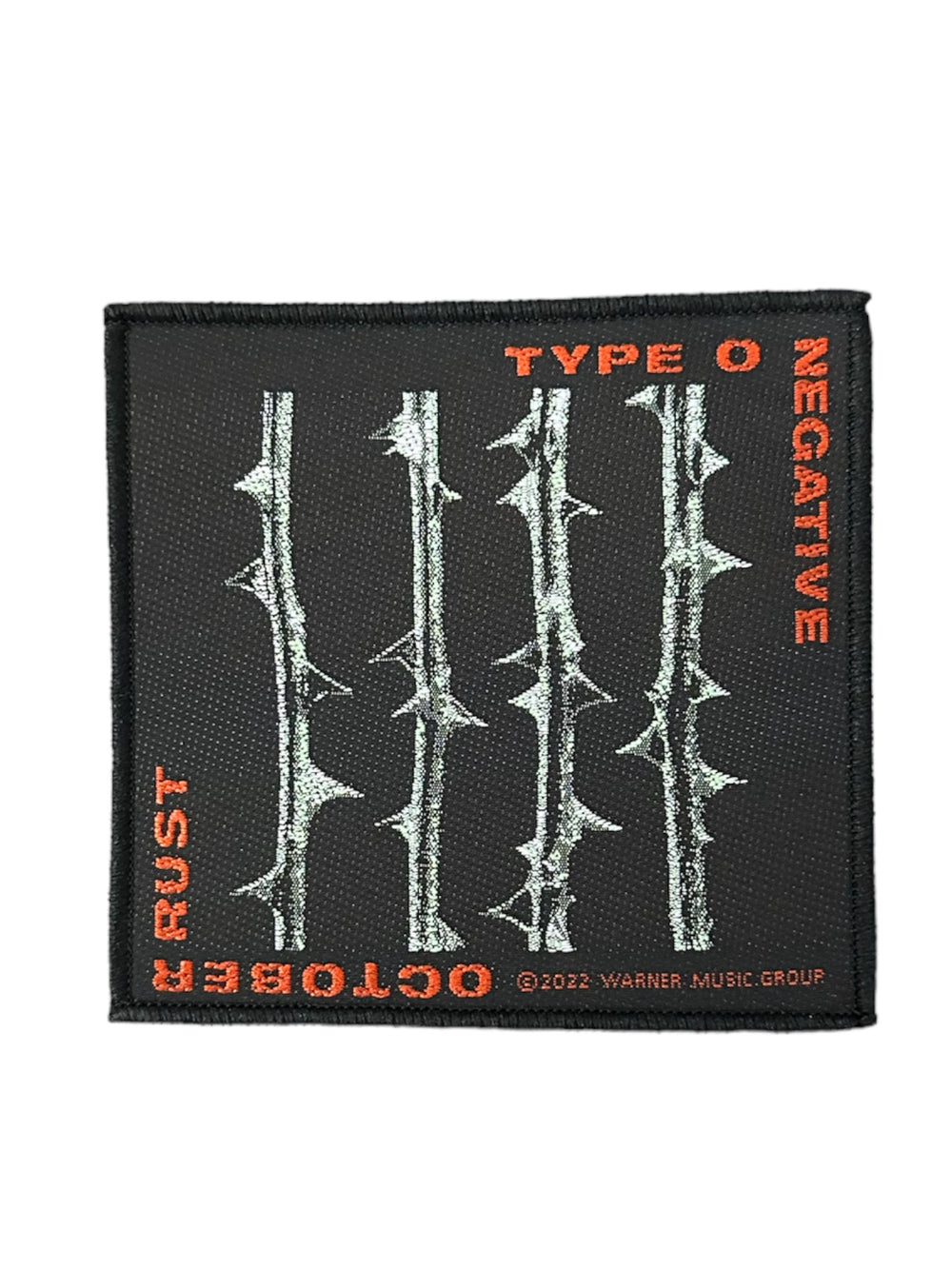 Type O Negative October Rust: Official Sew On Woven Patch Brand New