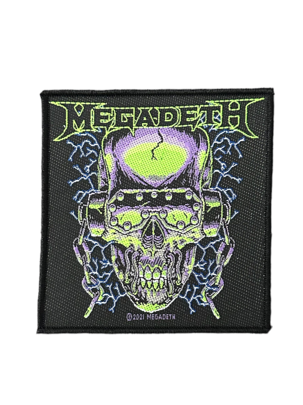 Megadeth Vic Rattlehead Official Sew On Woven Patch Brand New