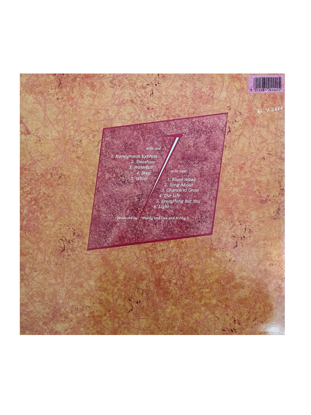Prince - Wendy & Lisa Self Titled 1st Vinyl Album UK / EU Play Tested Preloved: 1987