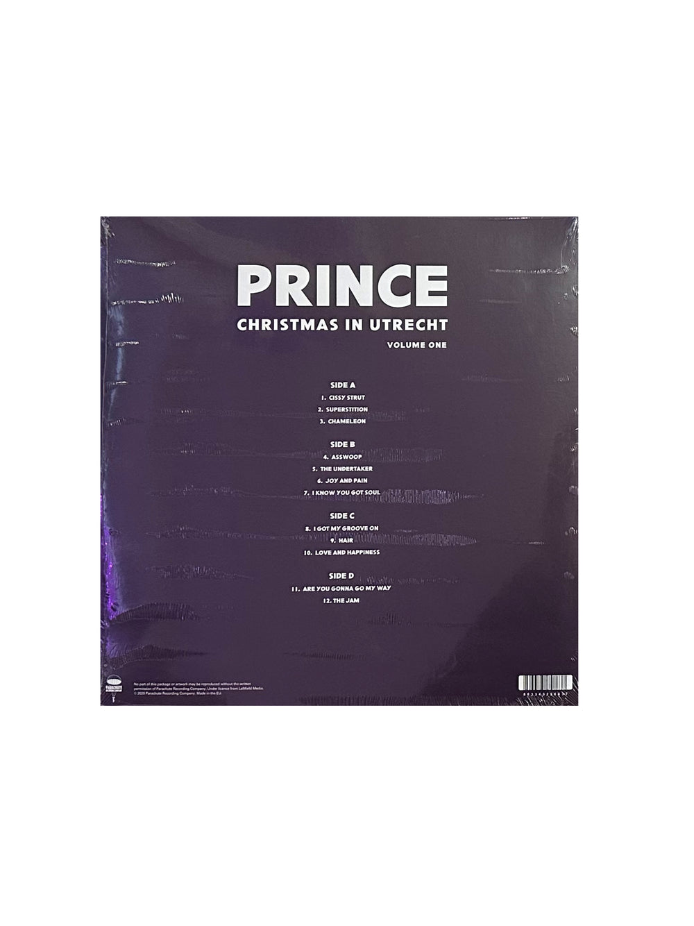 Prince – Christmas In Utrecht Vol 1 Vinyl LP x 2 Licence Approved: NEW 1998
