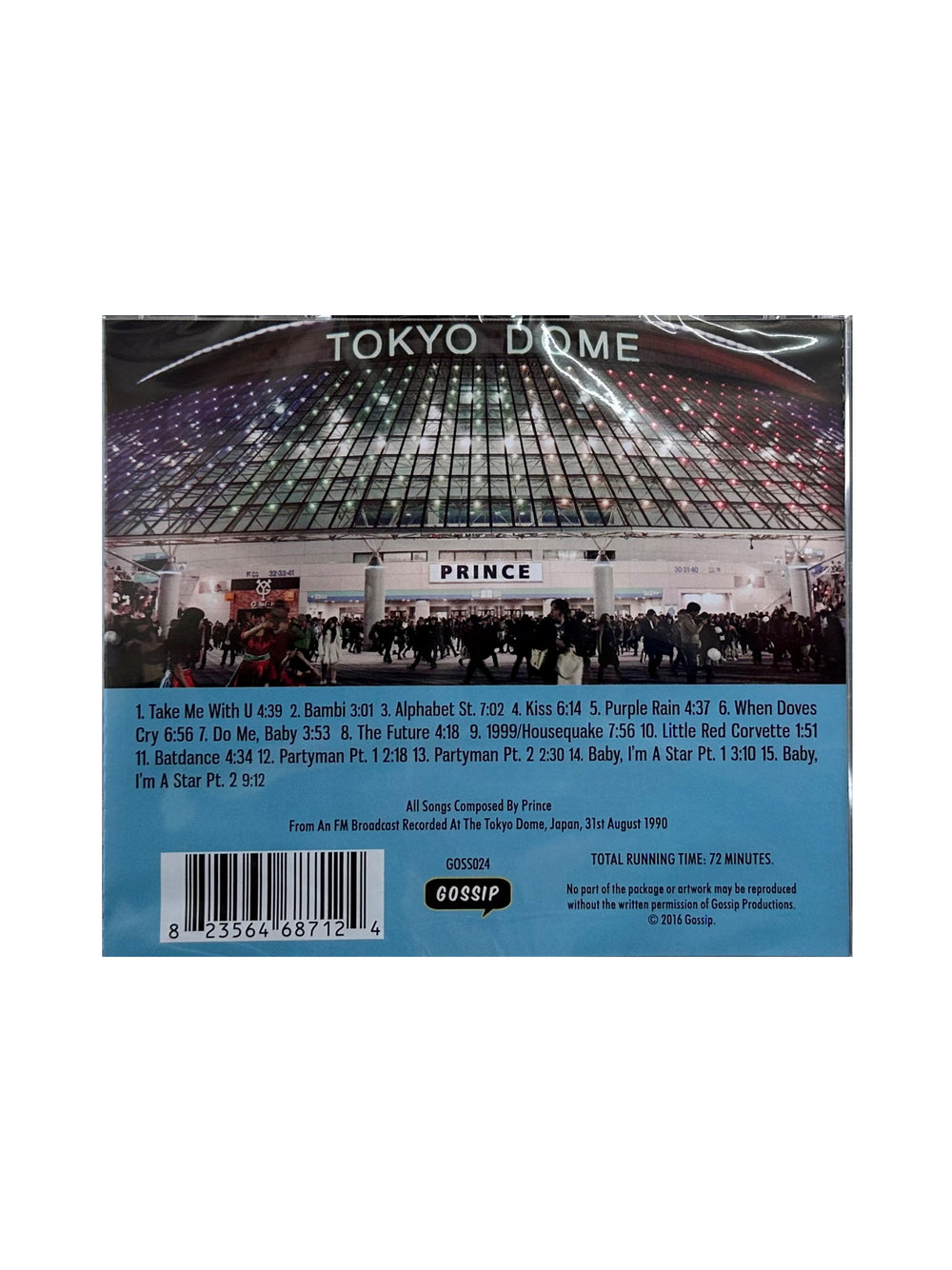 Prince – Tokyo CD Album Licence Approved NEW: 1990