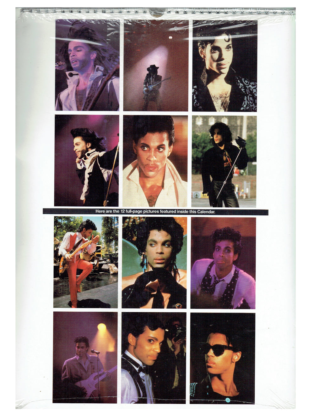 Prince Calendar 1993 Copyright Approved