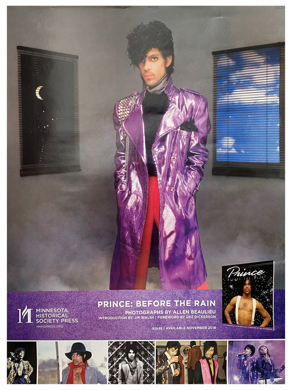 Prince – Official Promotional Poster Brand New USA 18 x 24