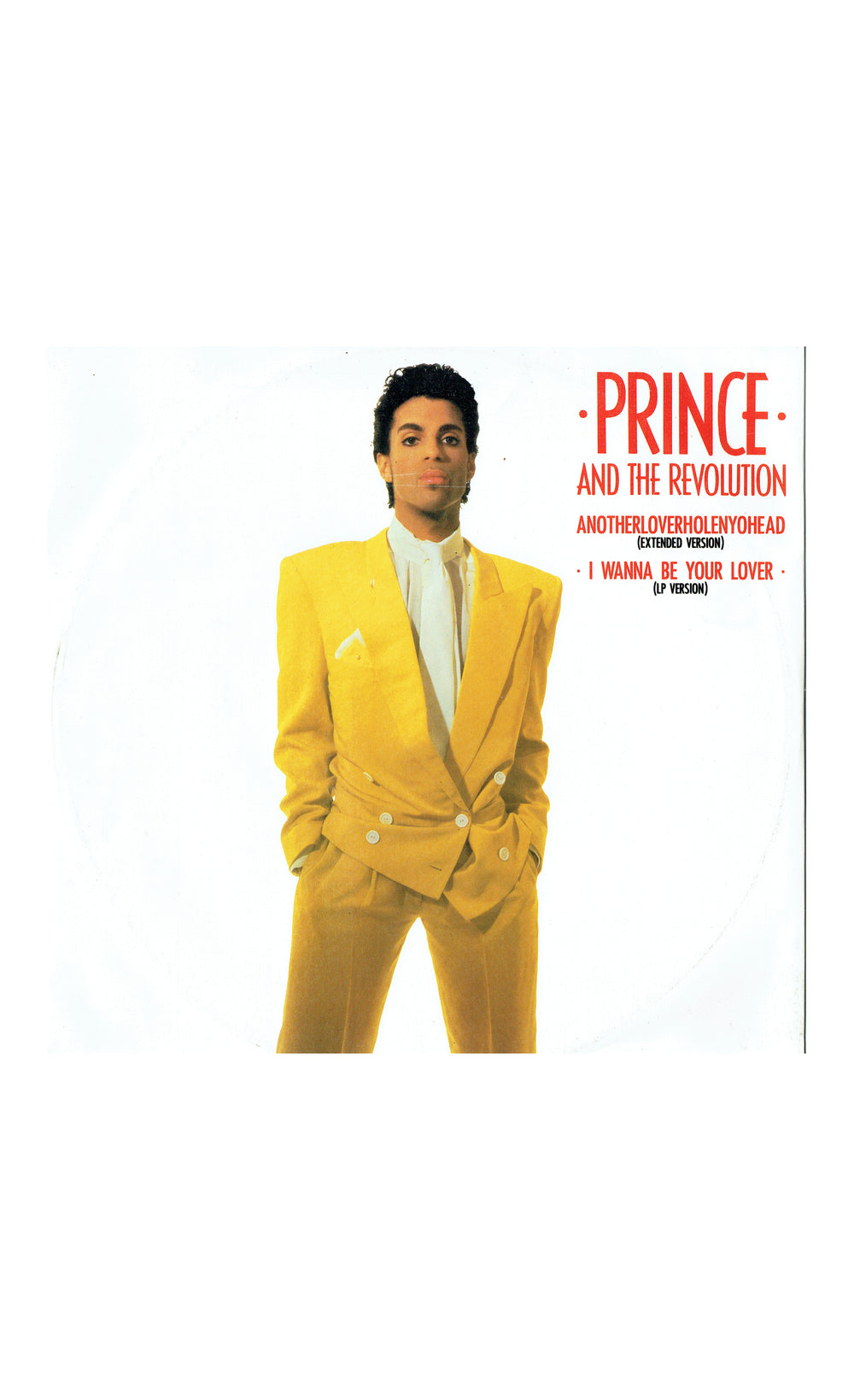 Prince ANOTHERLOVERHOLEINYOHEAD Extended Version 12 Inch Vinyl UK Release