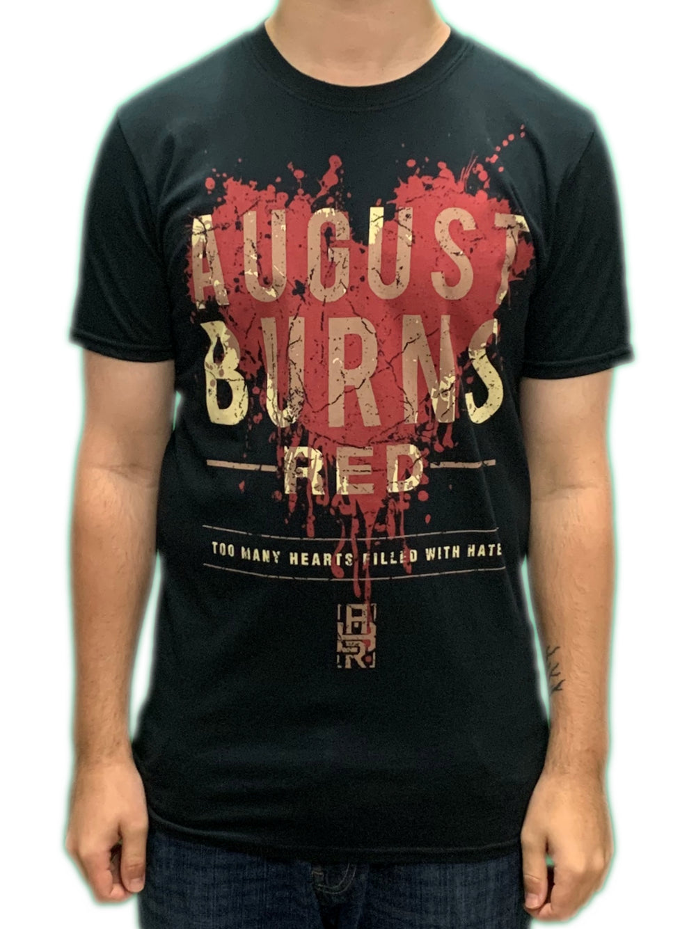August Burns Red Heart Unisex Official Tee Shirt Brand New Various Sizes