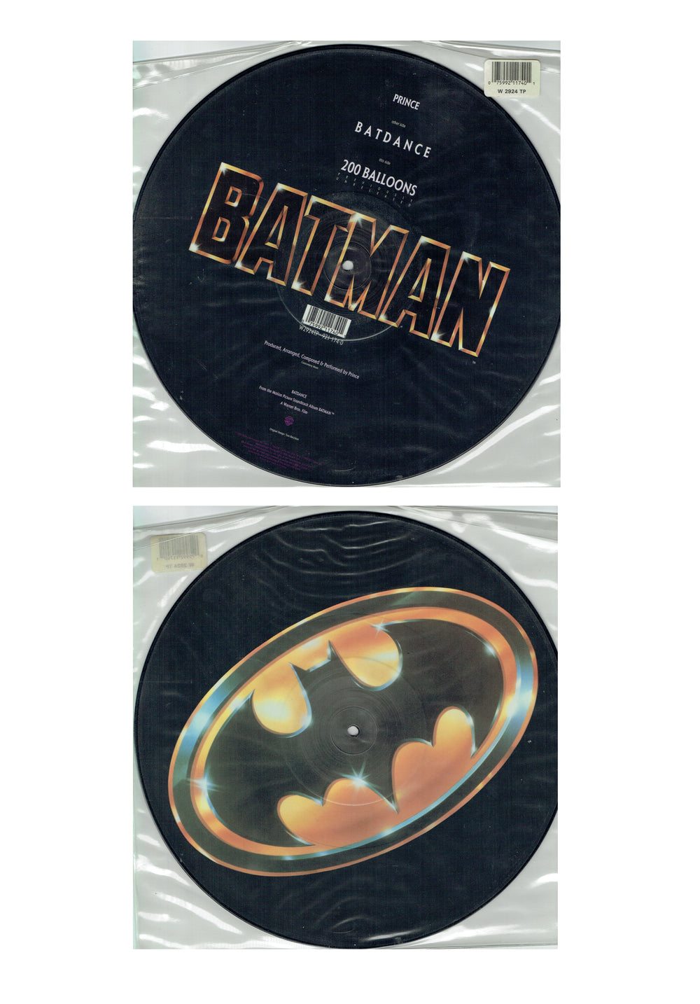 Prince – Batdance 200 Balloons Vinyl 12 Single Picture Disc UK Preloved NM 1989