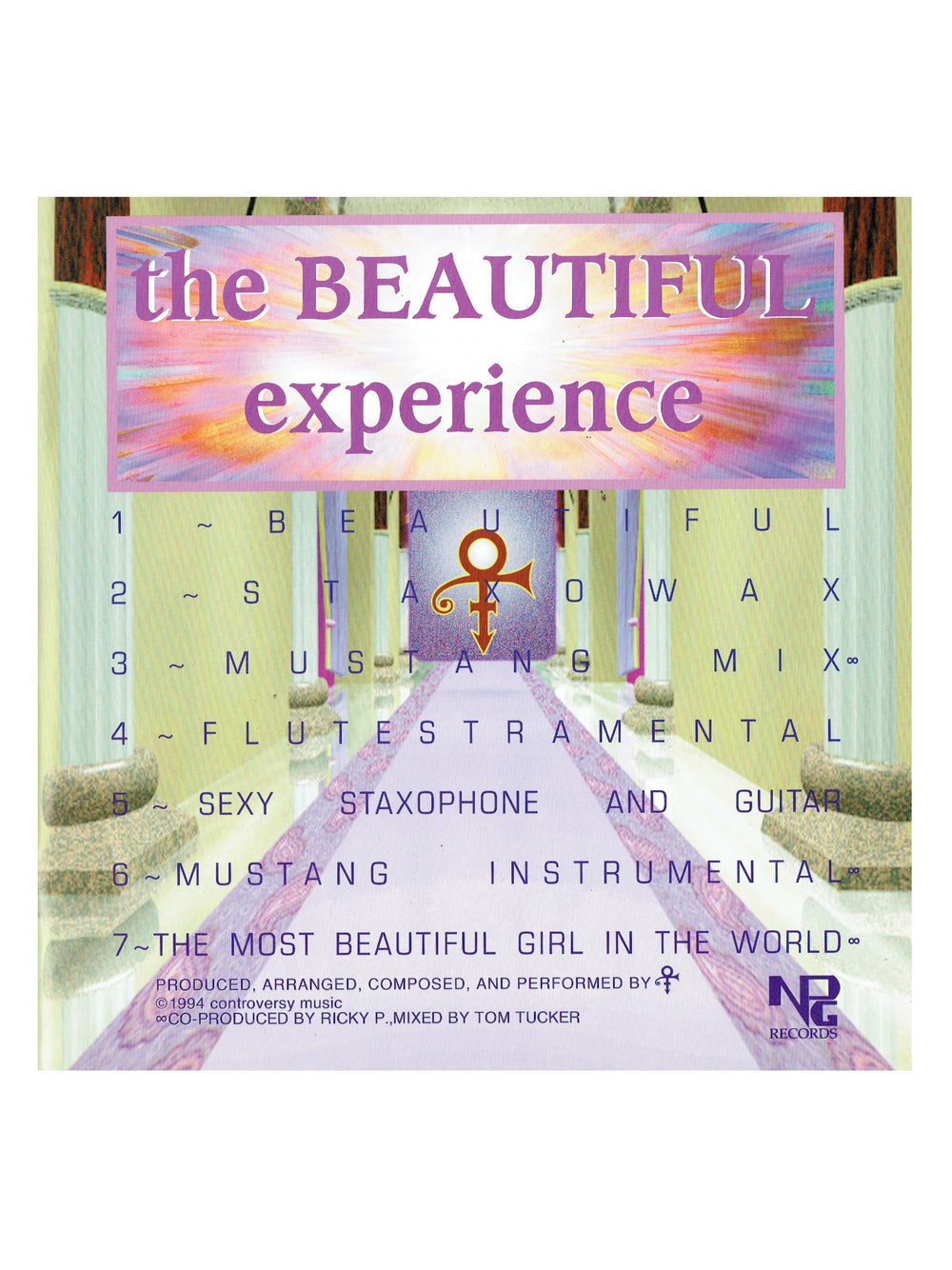 Prince The Beautiful Experience Vinyl Album 7 Tracks WITH BOOKLET & HYPE SMS