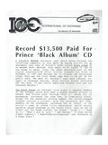Prince –  The Black Album Original 1994 Release Promotional Vinyl Album With Photocopy