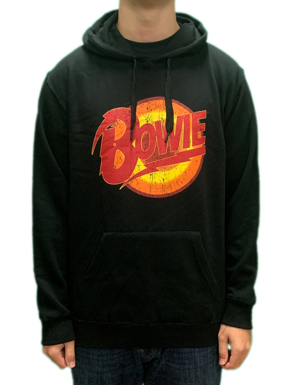 David Bowie Dogs Logo Pullover Hoodie Unisex Official Brand New Various Sizes