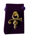Prince Official Brockum 1994 Tour Pin Badge As Brand New With Purple Bag