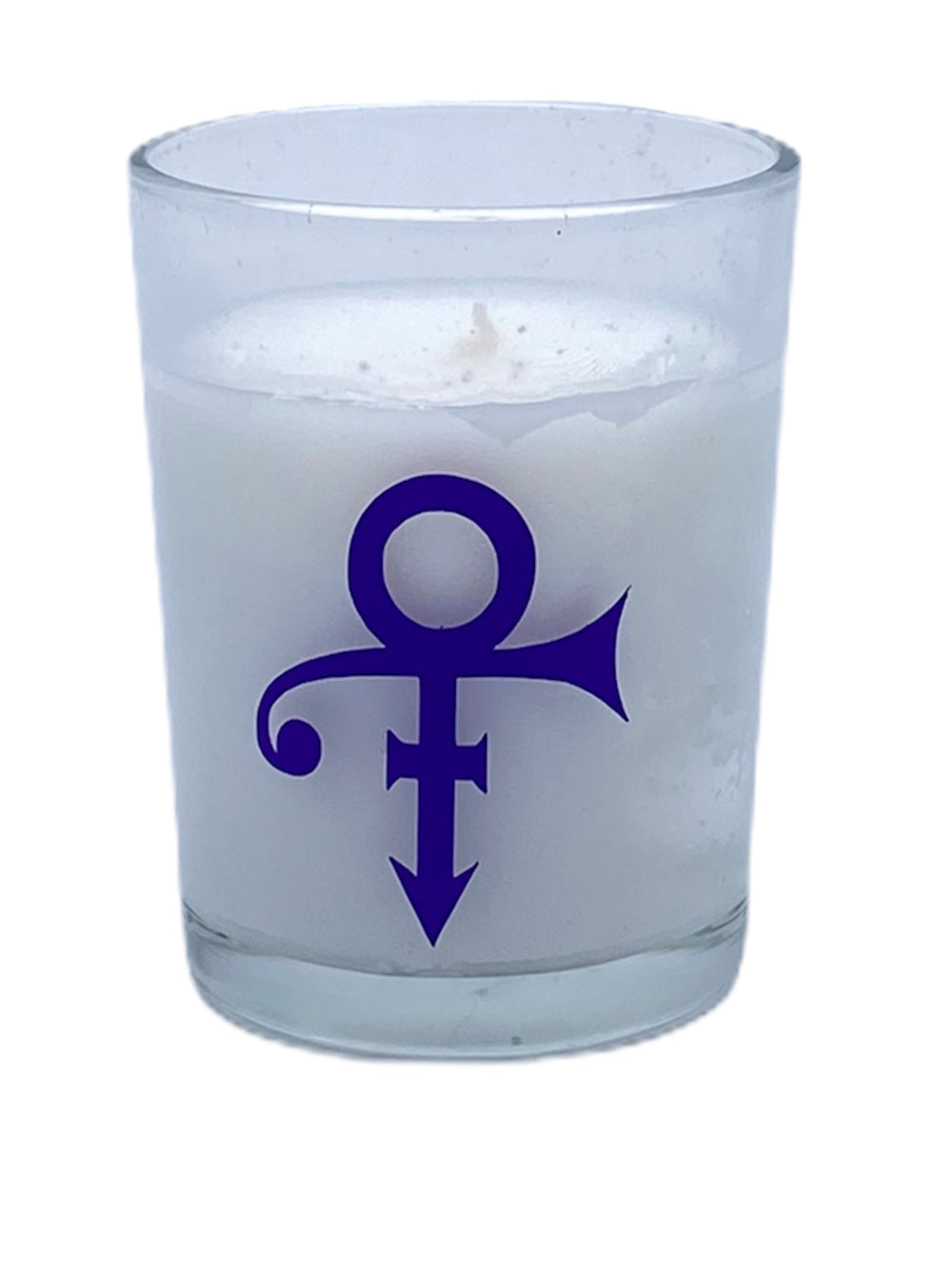 NPG Store Official Merchandise Small Candle In Holder Purple Love Symbol Prince