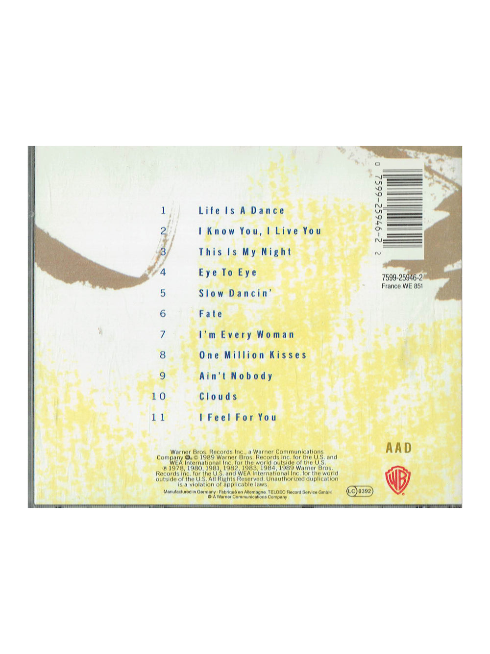 Chaka Khan The Remix Project CD Album UK/EU Release Inc I Feel For You By Prince