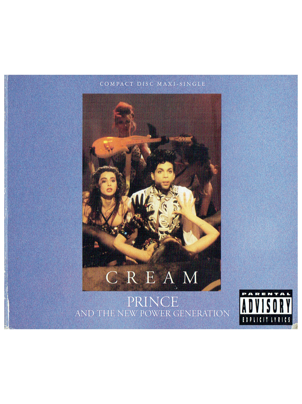 Prince – & The New Power Generation Cream CD Maxi-Single, Digipak US Preloved: 1991*
