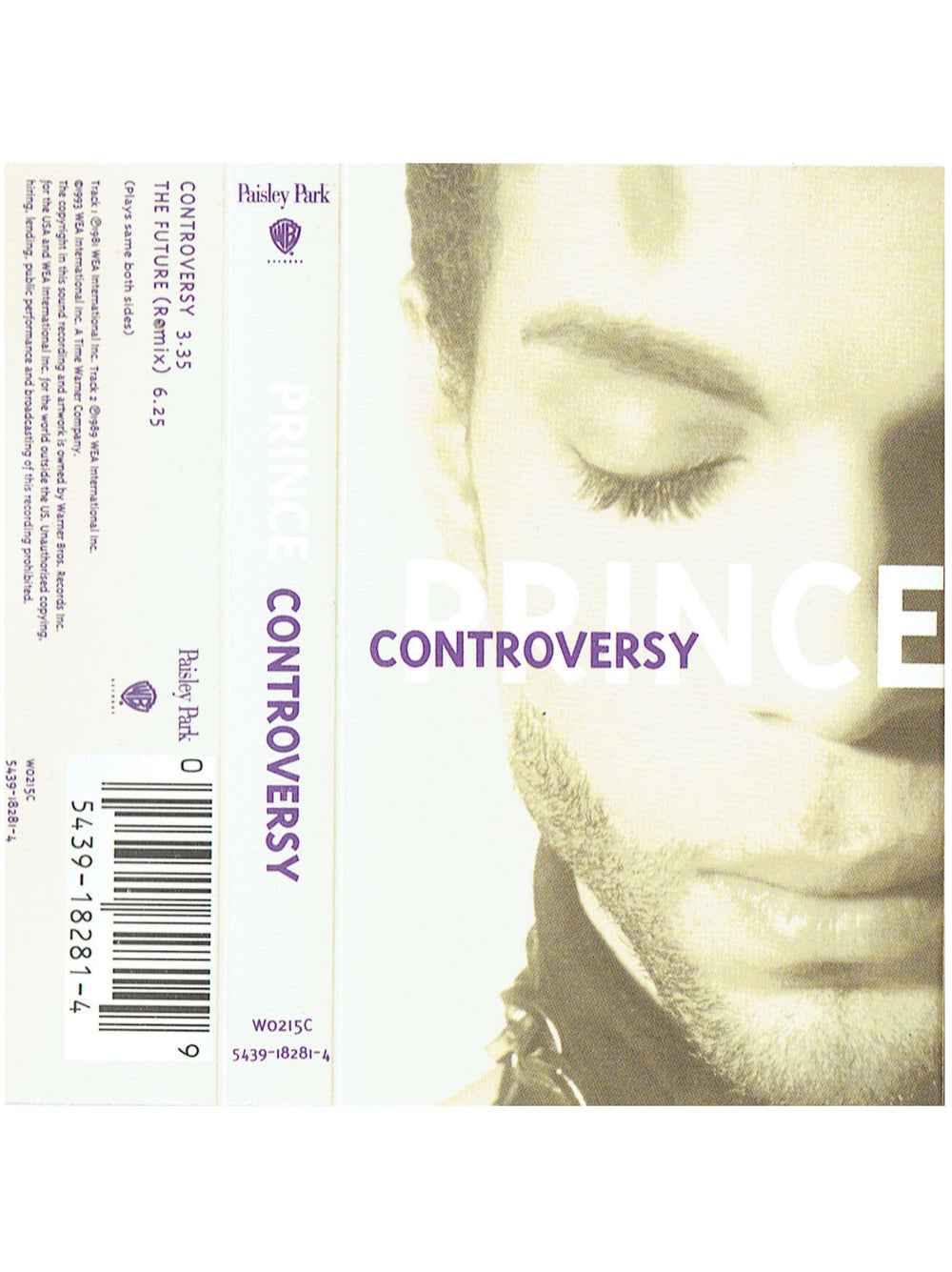 Prince - Controversy The Future Cassette Tape UK Single Preloved: 1993