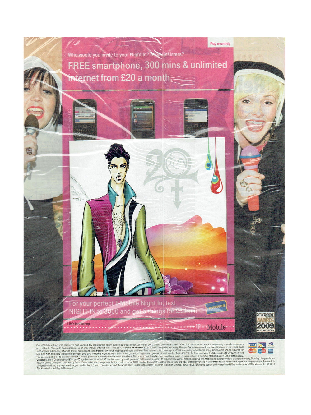 Prince – 20TEN CD Album Still Sealed With July 10 -16 2010 Magazine