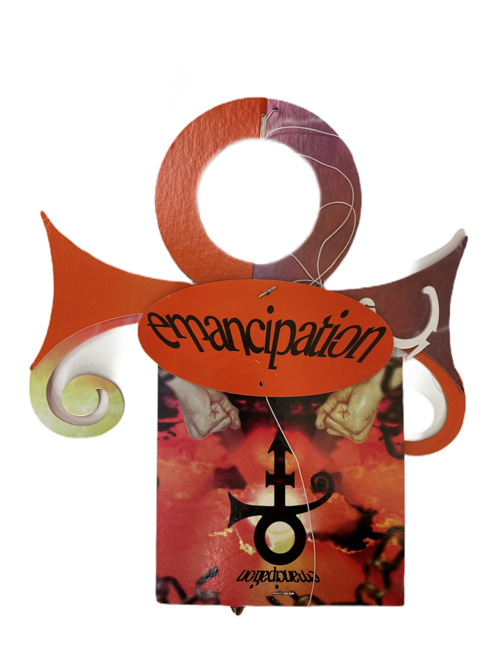 Prince Emancipation Promotional Mobile Love Symbol Hanging Display AS NEW