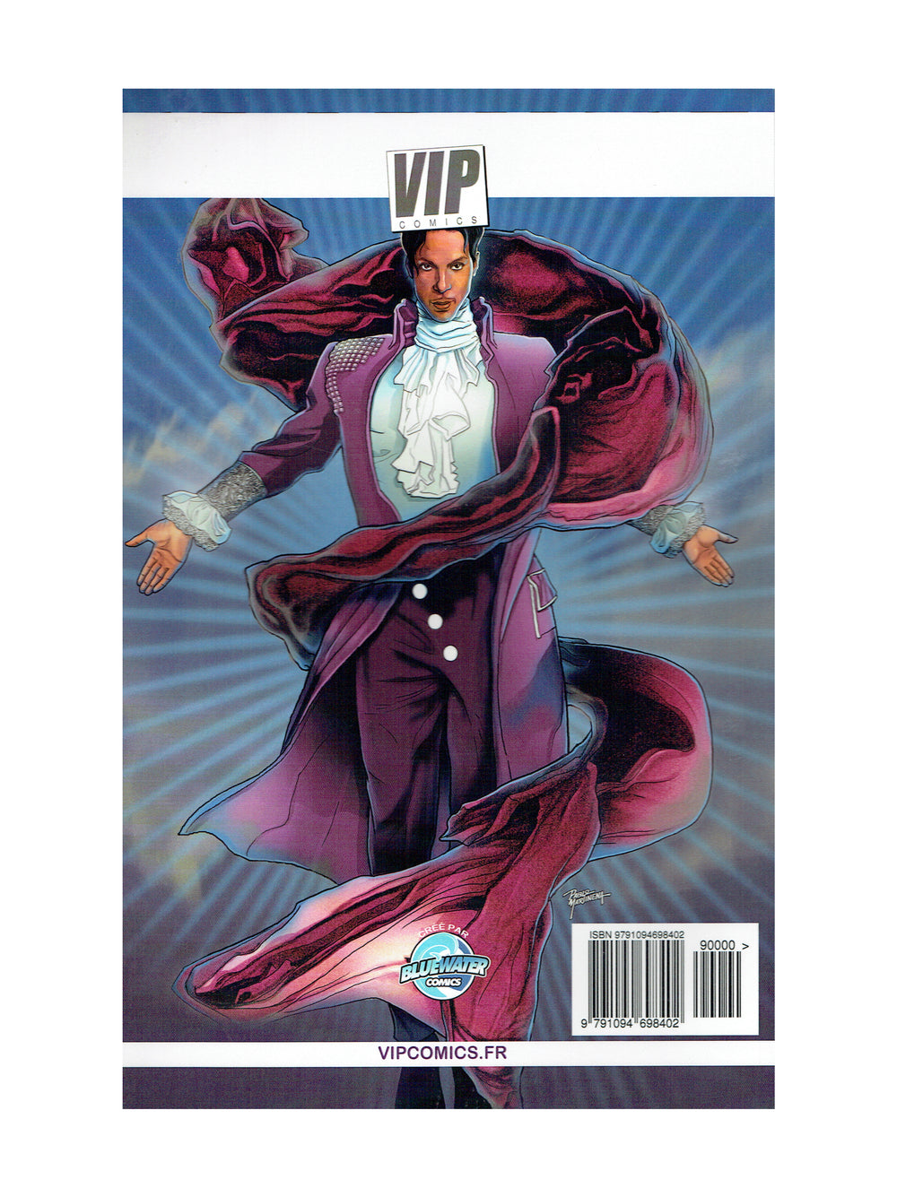 Prince Fame Tribute Magazine Graphic Novel VIPCOMICS FR