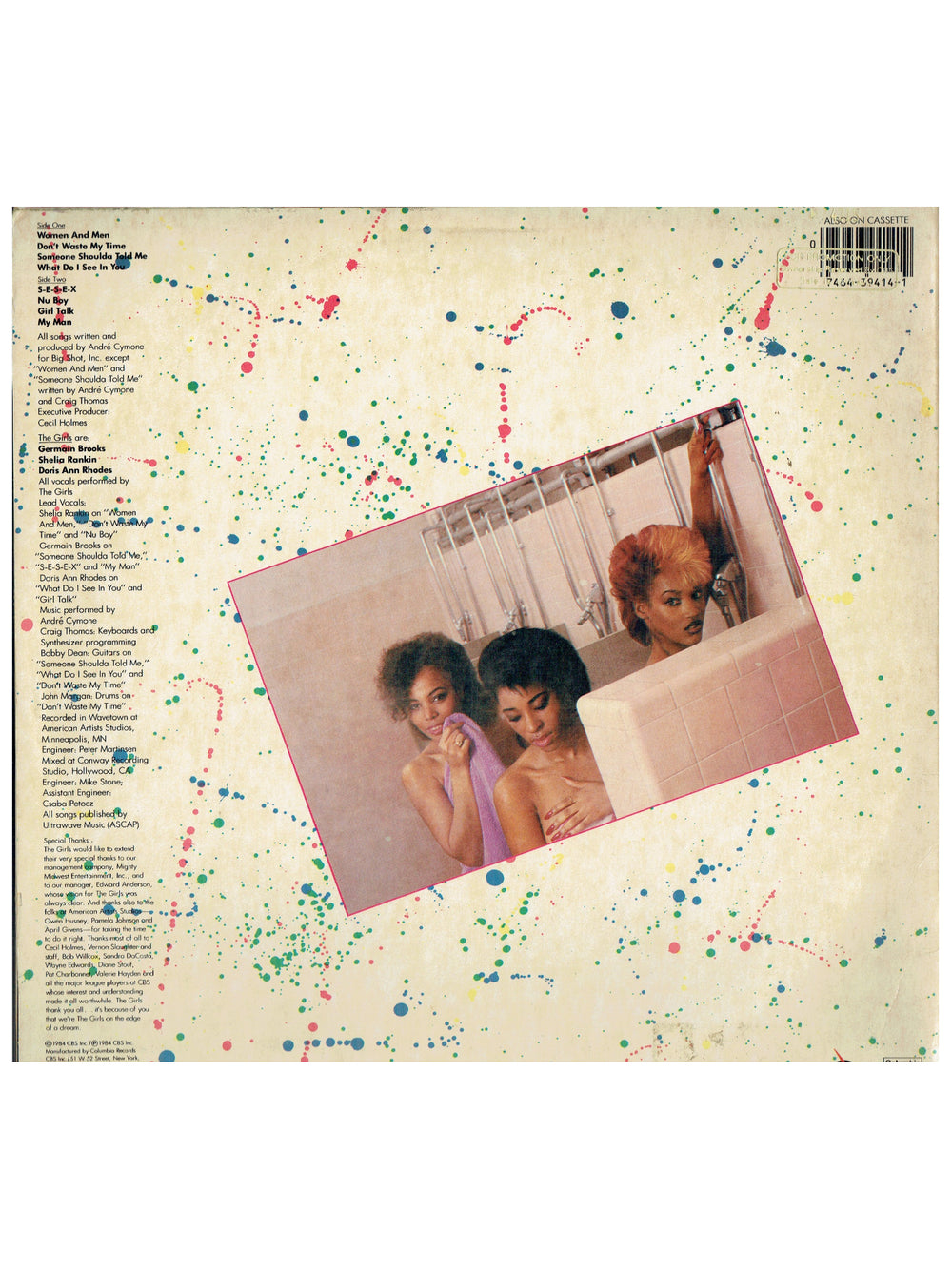 Prince – The Girls Girl Talk Andre Cymone USA 1984 Vinyl Album Prince