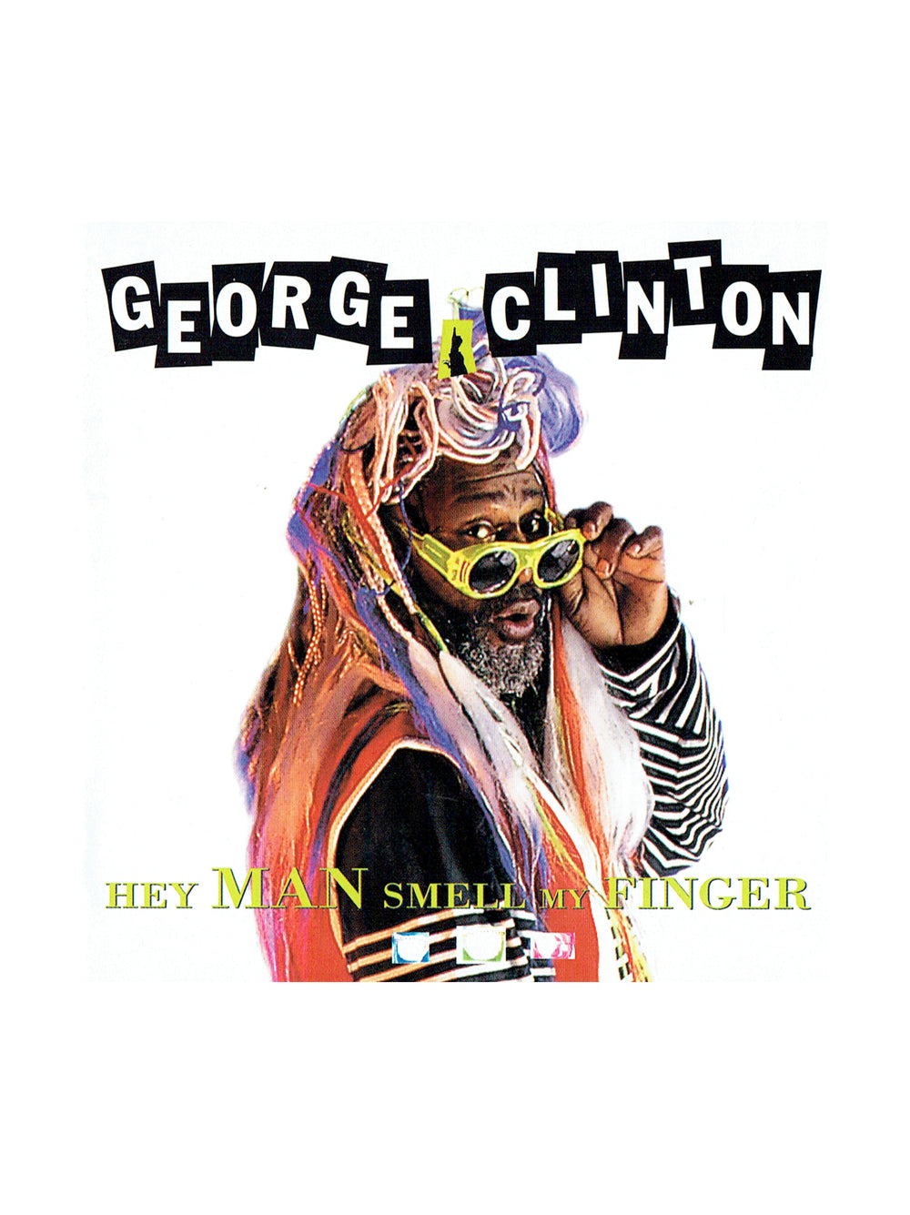George Clinton Hey Man Smell My Finger CD Album NPG Records 1995 Prince