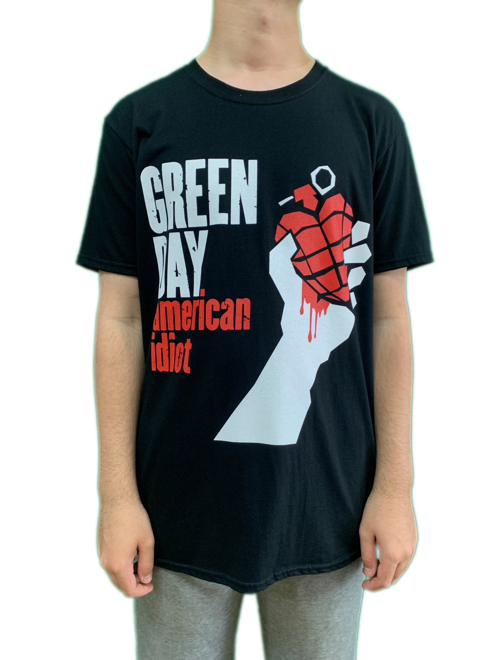 Green Day American Idiot Official Unisex T-Shirt Brand New Various Sizes BLACK SHIRT