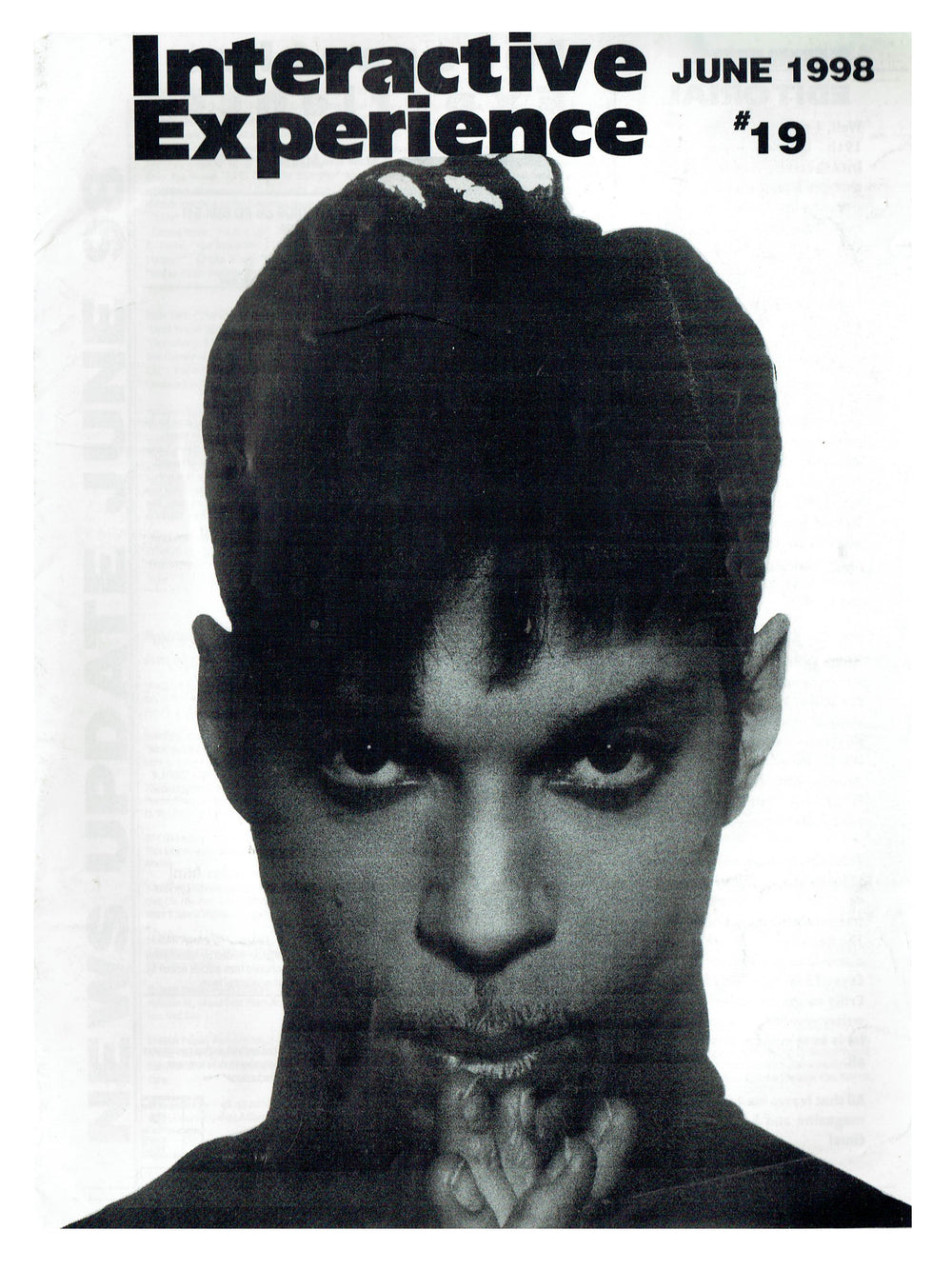 Prince – Interactive Experience Prince Fanzine Publication Issue 19 June 1998