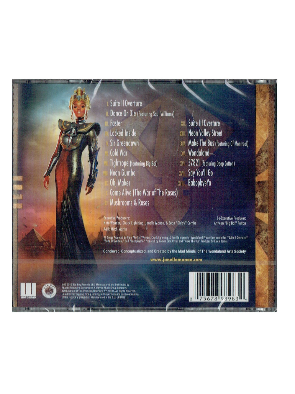 Prince – Janelle Monae The Arch Android CD Album EU NEW: 2010
